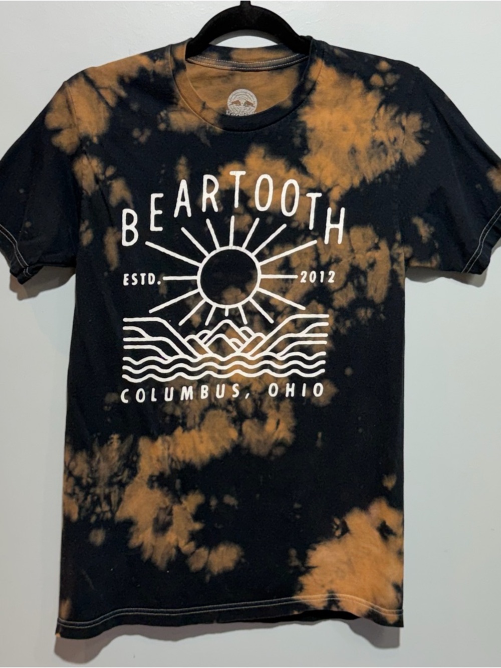 Beartooth Band Tie Die T Shirt